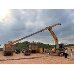 14m HG785 Q355B Excavator Telescopic Arm For Cat320 SK200 Pc200