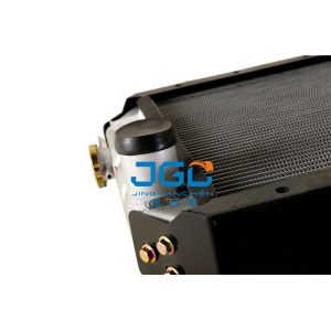 Custom Size Digger Radiator Cooling System Oil Cooler For 320C