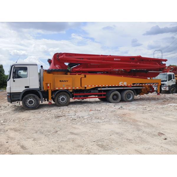 52m Mounted Mercedes Chassis Concrete Pump Truck for Sale - Special Price This Month Only!