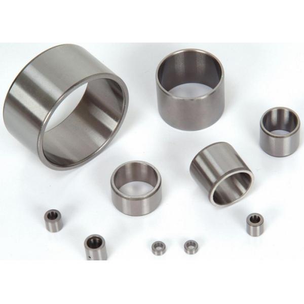 Steel Roller Bearings Steel Backed With GCr15 , Crossed Oil groove Round And