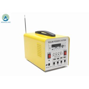 300W Portable Solar Lighting System with Bulb Charging Phone Power Station