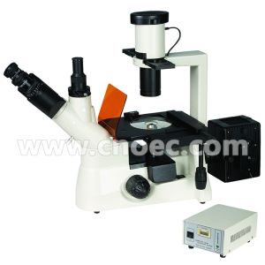 Quality Inverted Fluorescent Optical Microscope Trinocular Head 400X Laboratory A16.1102 for sale