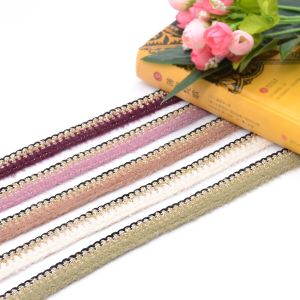 Metallic Gimp Fluffy Nylon Hemming 2CM Crochet Braid Trim