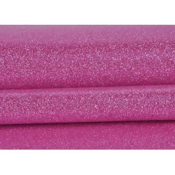 Buy Glitter Sand Material Shiny Glitter Fabric Children Handmade With Pvc Backing at wholesale prices