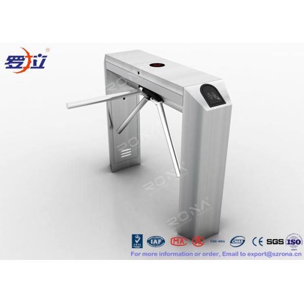 Buy Pedestrian Control Tripod Turnstile Gate 304 Stainless Steel Housing Material at wholesale prices