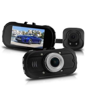 C6000B Car DVR Allwinner A10 Full HD 1080P with G-sensor Night Vision Rear Camera 720P Car Recorder Dash Camera