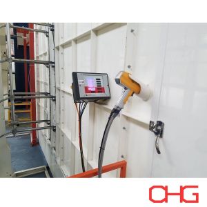 Manual Electrostatic Powder Spray Gun for Metal Surface Treatment