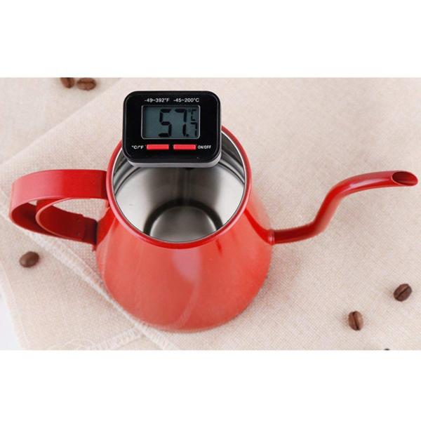 High Strength Case Grill Thermometer Auto Off Function IPX4 Water Resistance