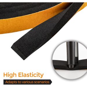 Self Adhesive EVA Foam Tape Soundproofing Collision Avoidance For Doors And