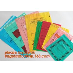 Professional Customized Medical Lab Hospital Kangaroo k Bag Yellow Specimen