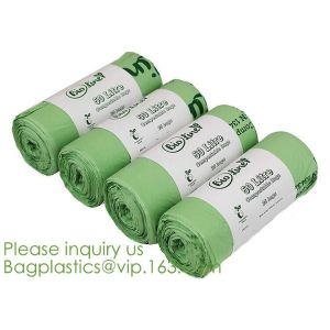 Eco Friendly Biodegradable Compost Bags Made From Cornstarch