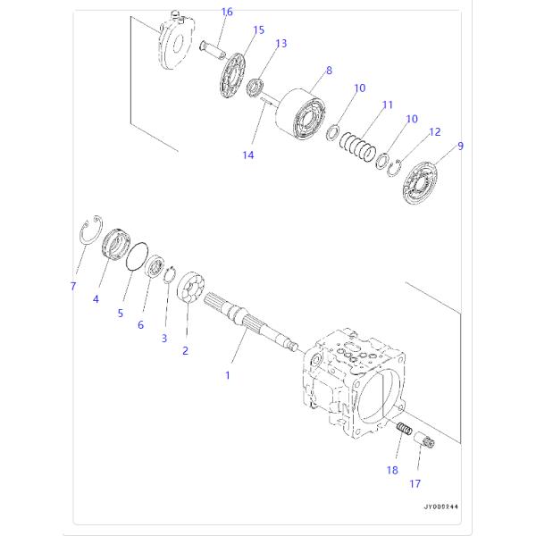 708-3S-13230 7083S13230 Plate Fitting For KOMATSU Excavator PC35MR PC35MRX PC38UU