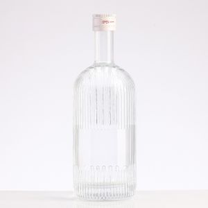 Design 100ML Round Beverage Juice Water Glass Gin Wine Bottle Industrial for