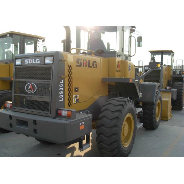 92KW Rated Power Wheel Front End Loader High Full - Load Coefficient