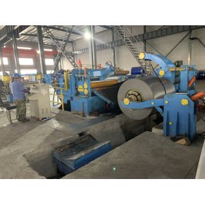 1500mm Steel Strip Slitting Machine , High Speed Precision Slitting Line