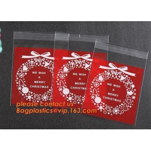 Various Styles Christmas Santa Claus moose Snowman self-adhesive Cookie