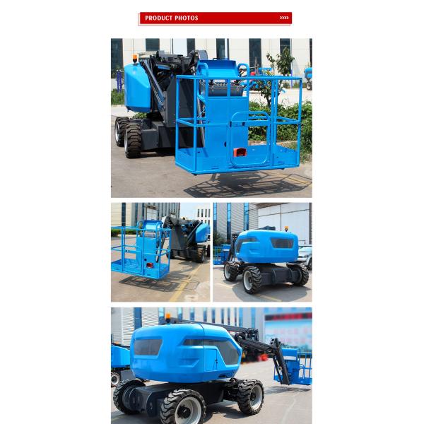 High Quality Hydraulic Lift Table Self Propelled Lifting Platform Telescopic Boom Lift Aerial Work Platform