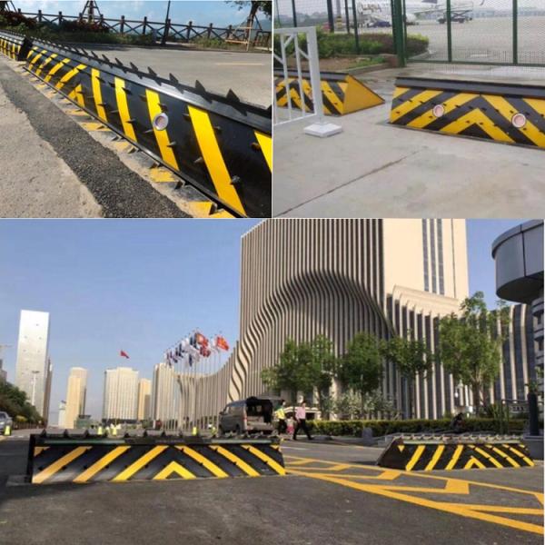 Anti Terrorist 5.5kw 6m Length 5s Hydraulic Road Blocker