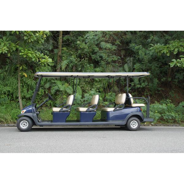 6 Seats & 2 Rear Eco-Friendly Cruiser Electric Golf Buggy with 48V Lithium Battery