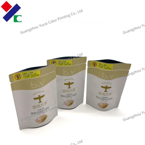 Buy FDA Aluminum Foil Stand Up Plastic Pouch Packaging Mositure Proof at wholesale prices