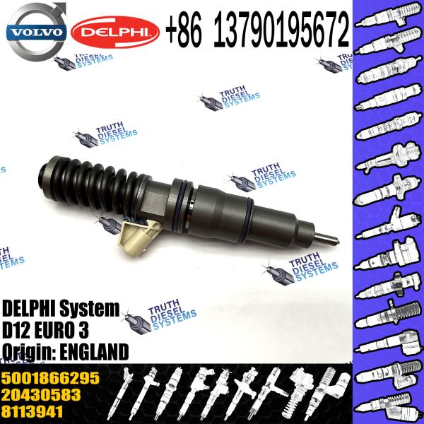 BEBE4C00101 20430583 5001866295 fuel injector for VOL truck D12 FH1 EURO 3
