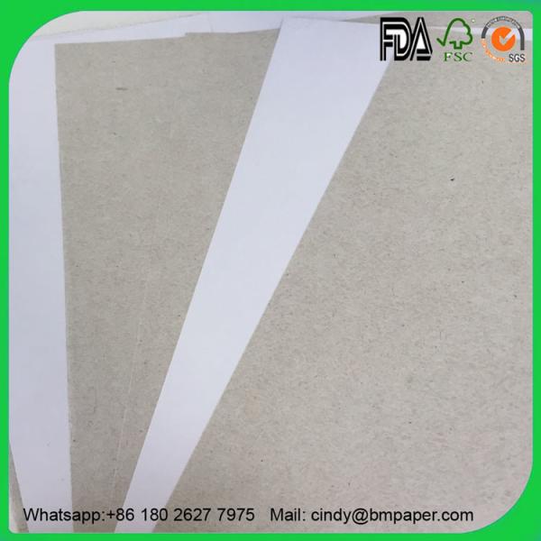 Buy Guangzhou Top Supplier Coated C1S Grey Back Duplex Board 450gsm at wholesale prices