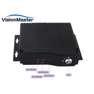 4 Channel HD Video Recorder , GPS Mobile DVR Power Failure Protection 15 Month