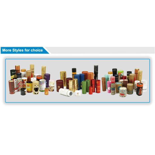 Custom Kraft Core Paper Cardboard Cosmetic Tube Round Box