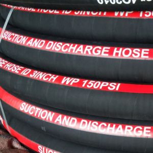 Helix Steel Wire And Textile Cord Rubber Hose For Fuel Petro Gasoline Handling