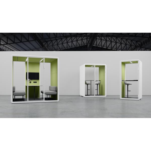 Single person soundproof phone booth office meeting pods with sound isolation