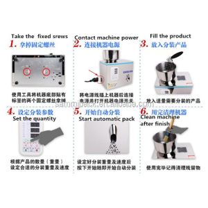 High Quality Automatic Bottle Weighing Granule Vertical Filling Machine Filler
