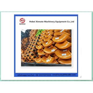 R275x90D Cast Concrete Pump Elbow Single Wall Twin Wall 20# Concrete Pump Pipe