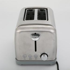 2 Slice Stainless Steel Toaster For Household Breakfast Maker