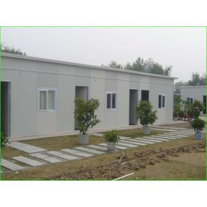 light steel structure sandwich panel prefab house for sale