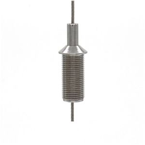 customized Adjustable Bottom Exit Grippers Steel Rope Aircraft Cable Grippers