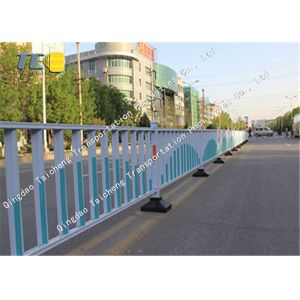 No Rust Concrete Road Barrier Zinc Steel Guardrails Rising Bollard Anti Exposure