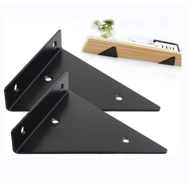 Buy Supermarket Shelf Triangular Bracket with Customized Instruction and Anchor Screws at wholesale prices