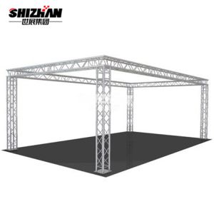 Outdoor Bolt Aluminum Lighting Truss Triangle Shaped