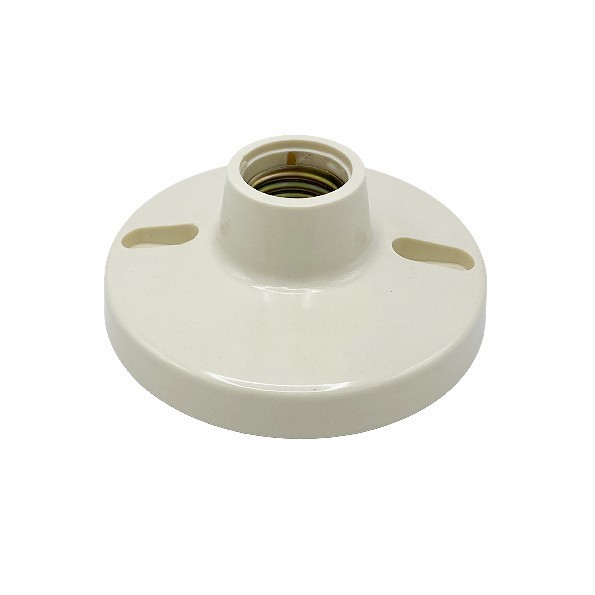 Buy Ivory Aluminum Shell Electric Plug Socket SY21 Lamp Holder at wholesale prices