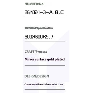 300x600mm AAA Grade Ceramic Wall Tiles for Bathroom Design