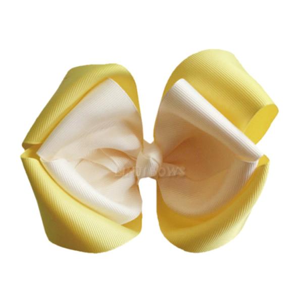 Buy Large Size Hair Bow Ribbon Grosgrain Material Soft Feeling Custom Color at wholesale prices