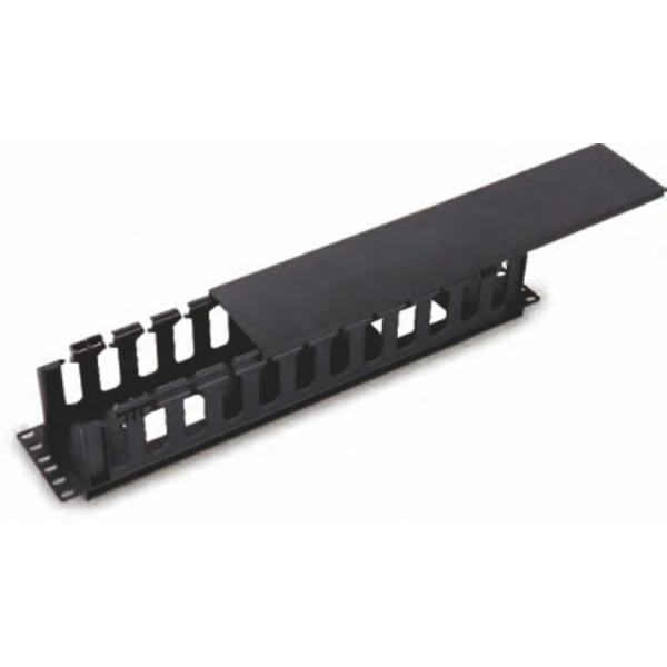 2U cable manager (plastic),Single side