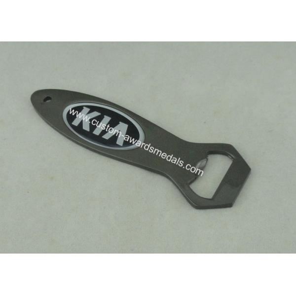 Bottle Opener Souvenir Badges , Zinc Alloy Die Casting And KIA Car Badge