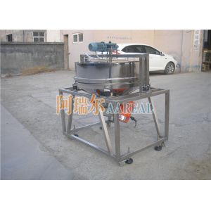 400mm Food Grade Scraper Inline Vibrating Screen Sifter