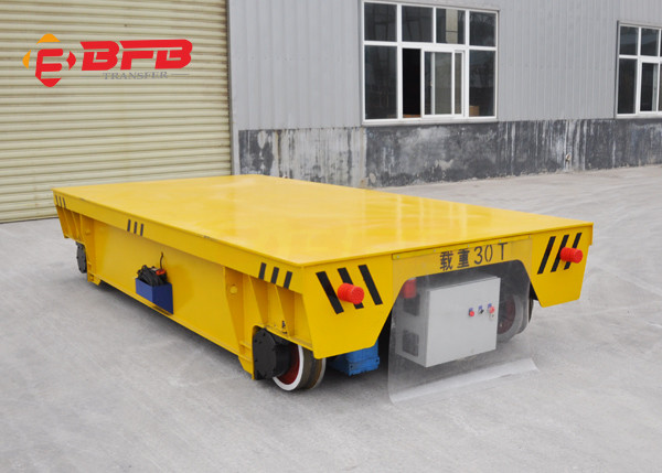 35t Factory Transport Cable Drum Plate Rail Transfer Car