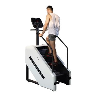 Speed Adjustable Climbing Gym Stairmaster Machine Step Stair Trainer
