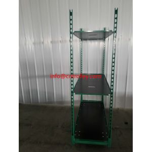 PP Wheel Galvanized Garden Center Dutch Flower Trolley