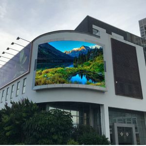 China P6mm 6500nit ROHS Outdoor Advertising Display Screens on sale