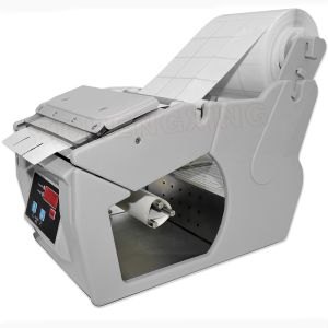 China Automatic Electric Label Dispenser Auto Sticker Stripper Machine on sale