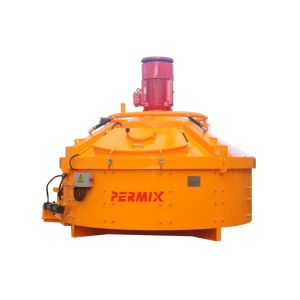 Quality Orange 110Kw Planetary Concrete Mixer High Discharging Power PMC3000 for sale
